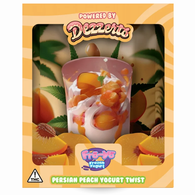 FROYO - PERSIAN PEACH YOGURT TWIST