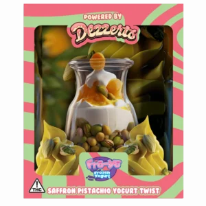 FROYO - SAFFRON PISTACHIO YOGURT TWIST