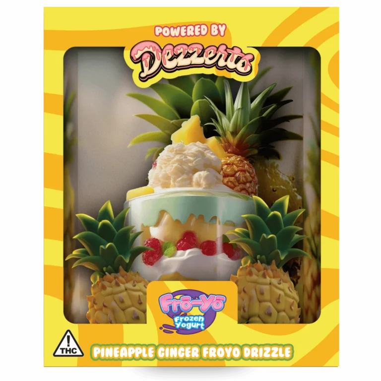 FROYO - PINEAPPLE GINGER FROYO DRIZZLE