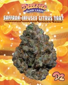DEZZERTS BLACK LABEL - SAFFRON INFUSED CITRUS TART