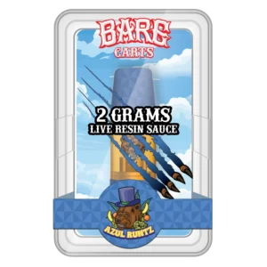 2G BARE CARTS (LIVE RESIN) - AZUL RUNTZ