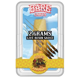 2G BARE CARTS (LIVE RESIN) - APPLES AND BANANAS