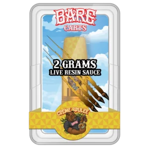 2G BARE CARTS (LIVE RESIN) - CREME BRULEE