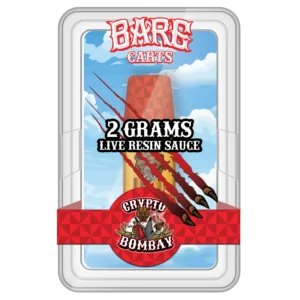 2G BARE CARTS (LIVE RESIN) - CRYPTO BOMBAY