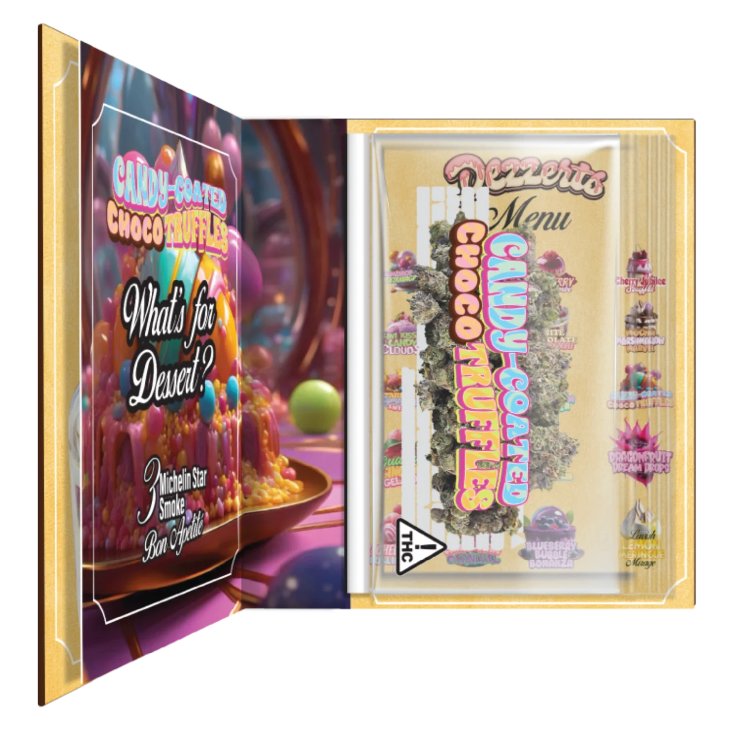 DEZZERTS - CANDY COATED CHOCO TRUFFLES