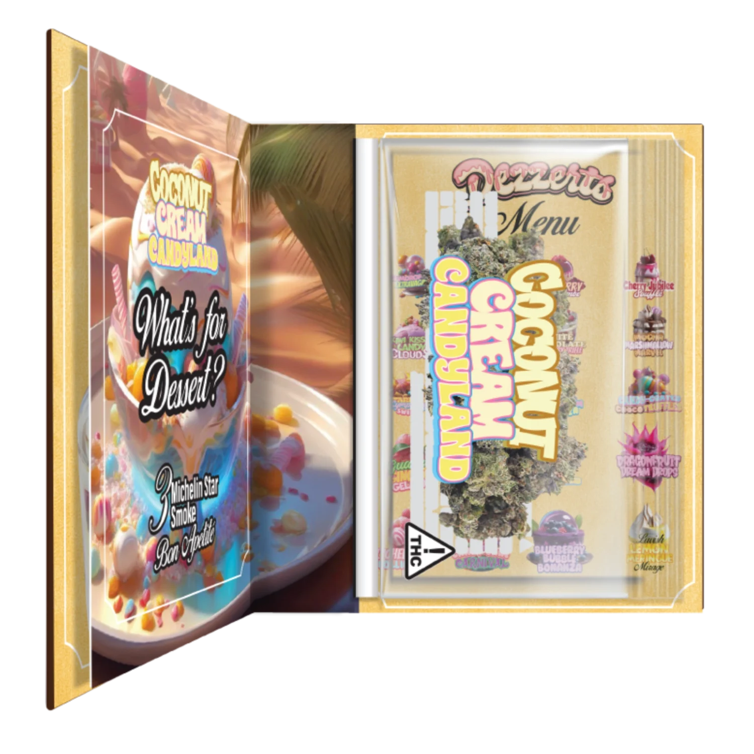 DEZZERTS - COCONUT CREAM CANDYLAND