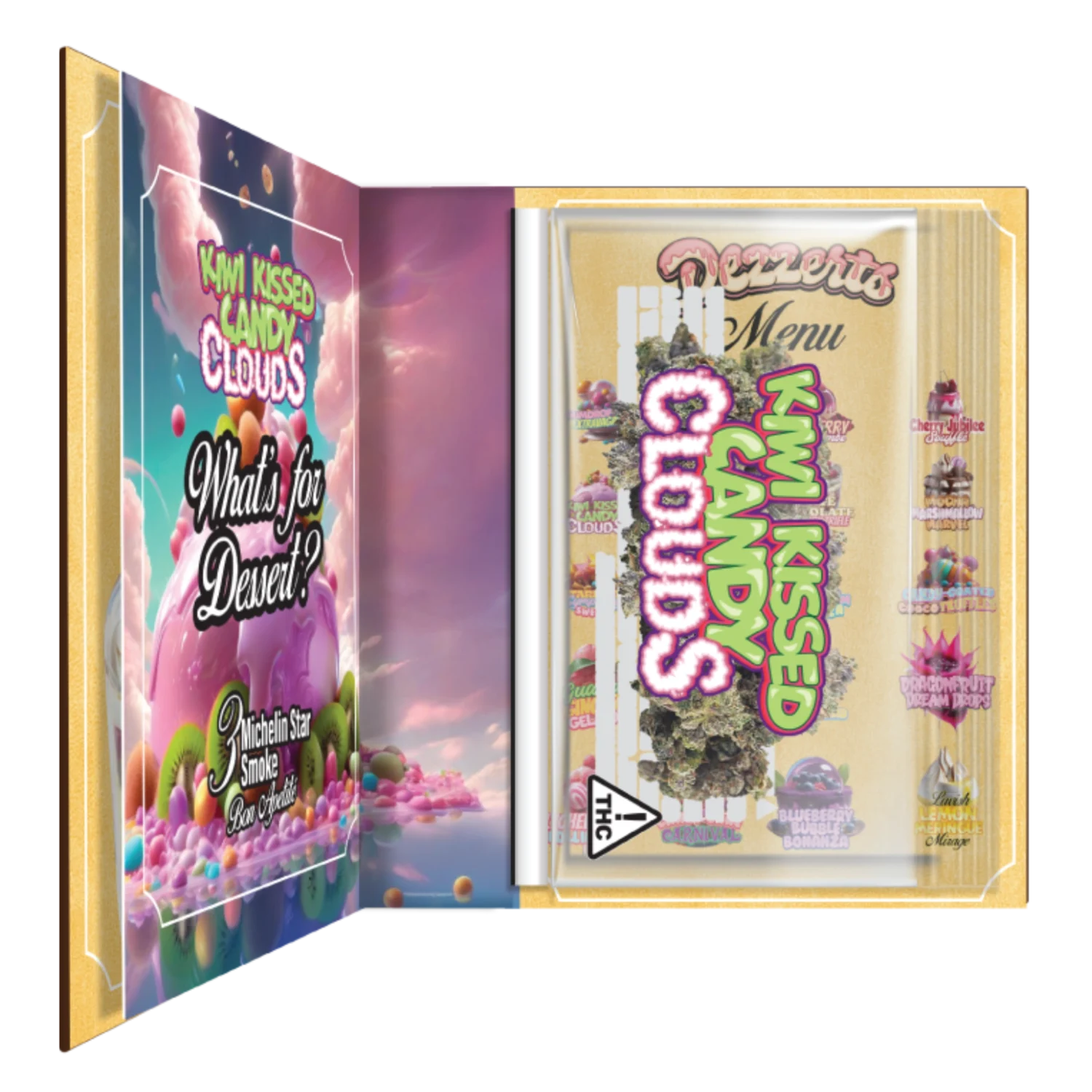 DEZZERTS - KIWI KISSED CANDY CLOUDS