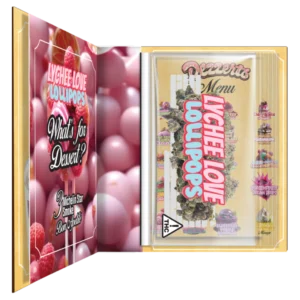 DEZZERTS - LYCHEE LOVE LOLLIPOPS