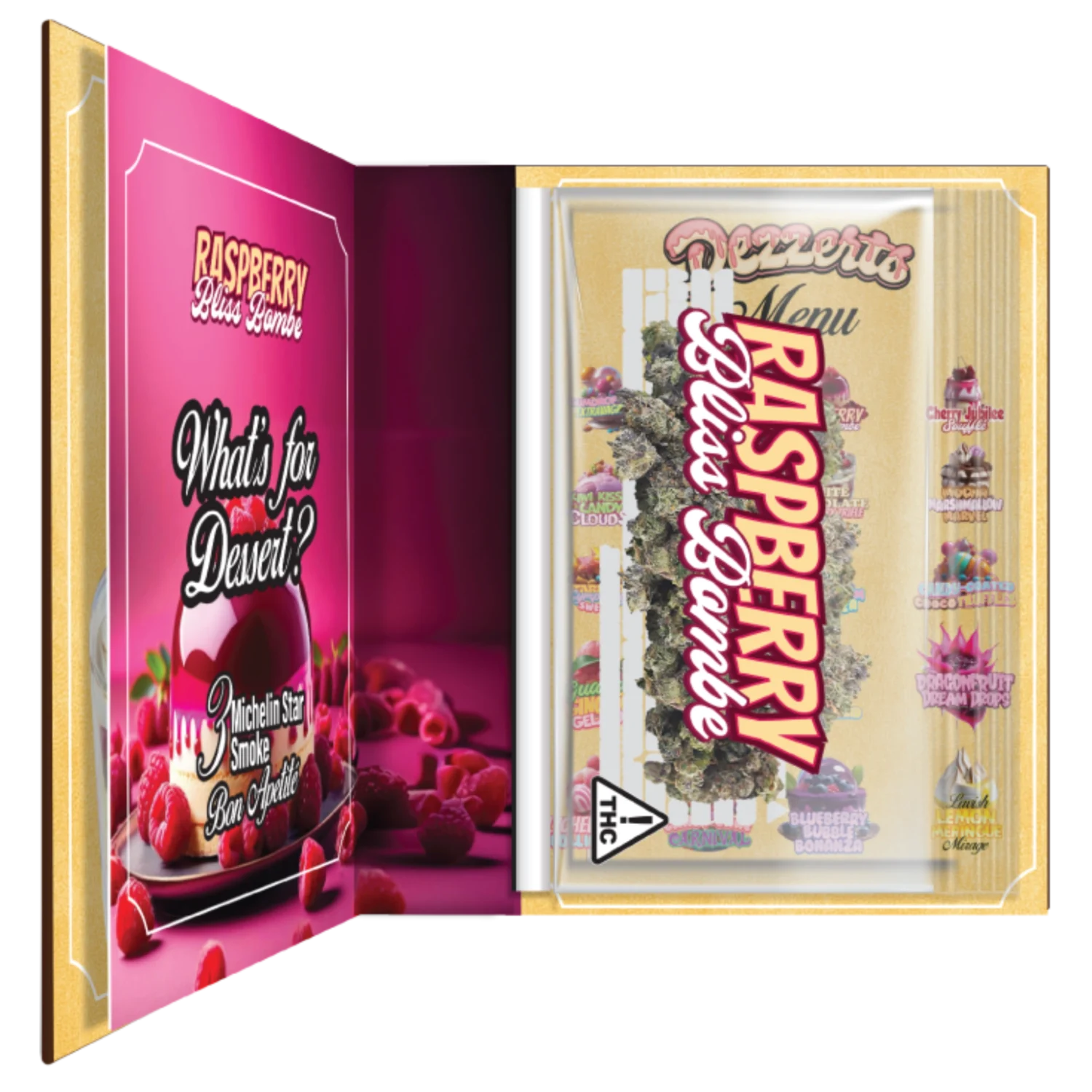 DEZZERTS - RASPBERRY BLISS BOMBE