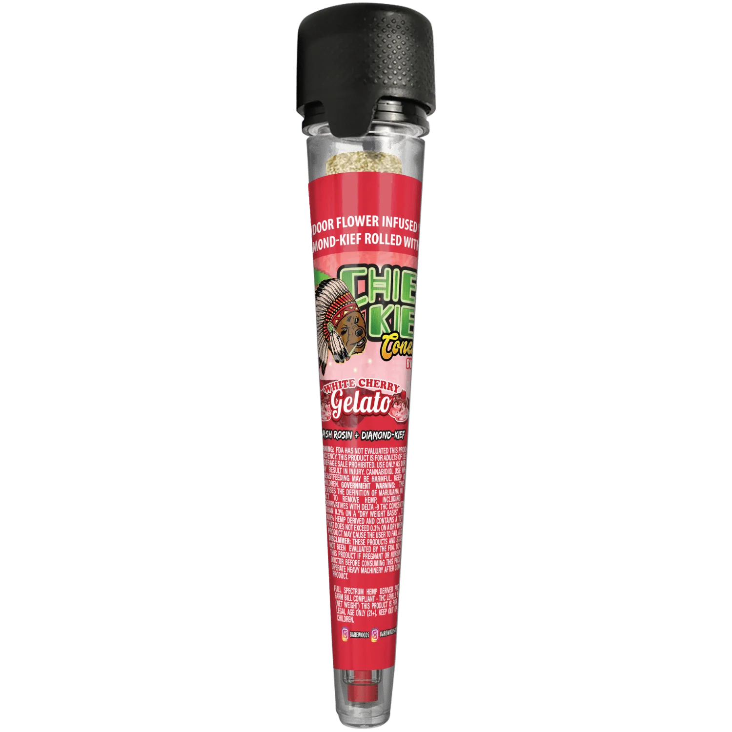 CHIEFIN KEEF CONES - WHITE CHERRY GELATO